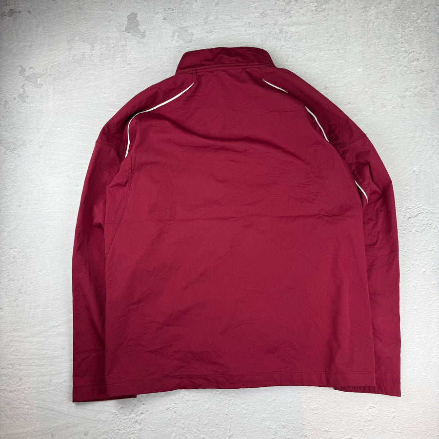 Nike College Team Jacke — Rot — M