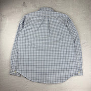 Polo Ralph Lauren Hemd Kariert — Weiß/Blau — L