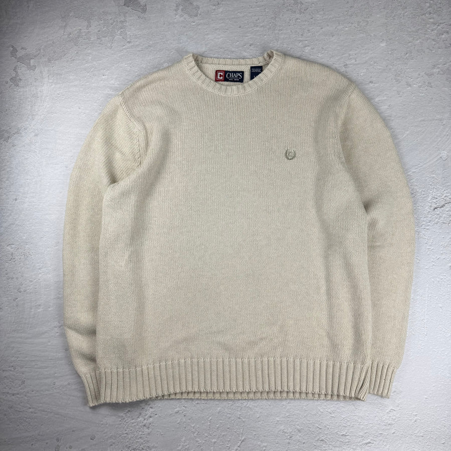 Chaps Ralph Lauren Strickpullover — Beige — L