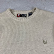Chaps Ralph Lauren Strickpullover — Beige — L