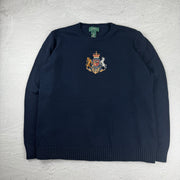 Ralph Lauren Strickpullover — Blau — L