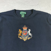 Ralph Lauren Strickpullover — Blau — L