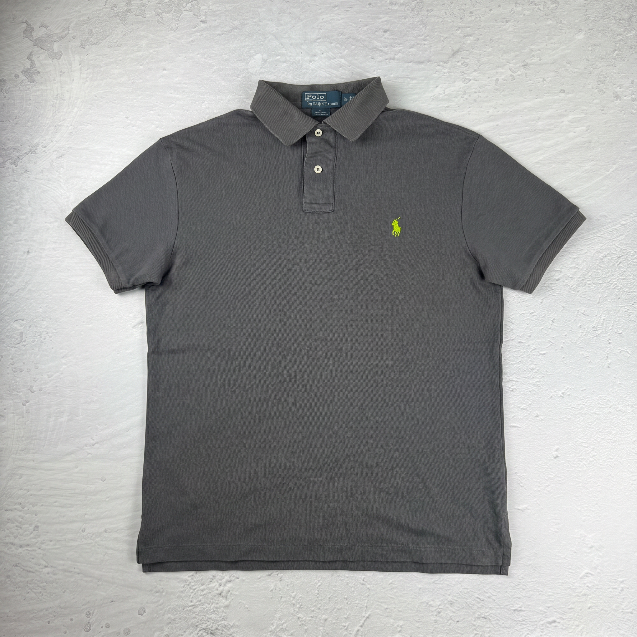 Vintage Polo Ralph Lauren Poloshirt in Grau, Größe S – Herren, Bild 2