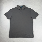 Vintage Polo Ralph Lauren Poloshirt in Grau, Größe S – Herren, Bild 2