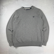 Vintage Chaps Ralph Lauren Strickpullover in Grau, Größe S – Herren, Bild 2