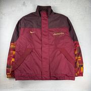 Vintage Nike College Team Jacke in Rot, Größe L – Herren, Bild 2